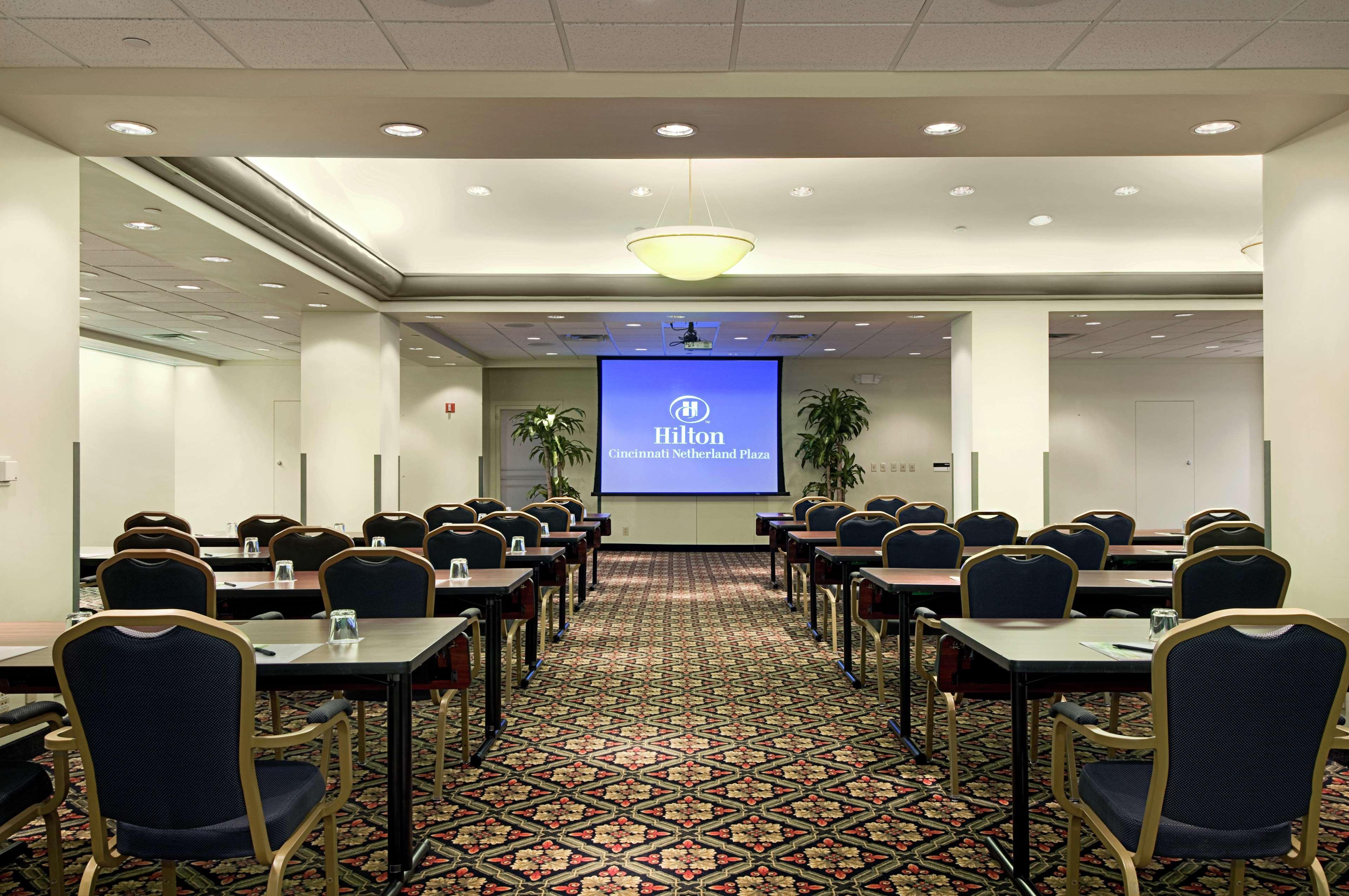 Hilton Cincinnati Netherland Plaza Kemudahan gambar